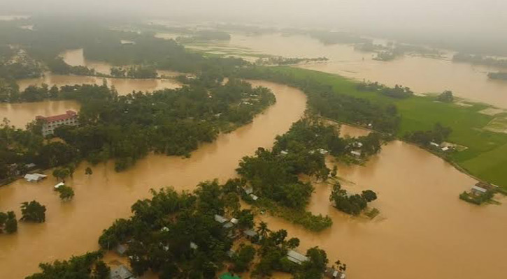 শেরপুরে বন্যায় মৃত্যু বেড়ে ৭, পানিবন্দি ২ লাখ মানুষ